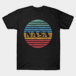 Vintage sunset nasa T-Shirt